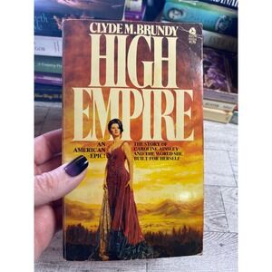 High Empire Clyde M Brundy Paperback Historical Romance Novel 1974 Avon Books